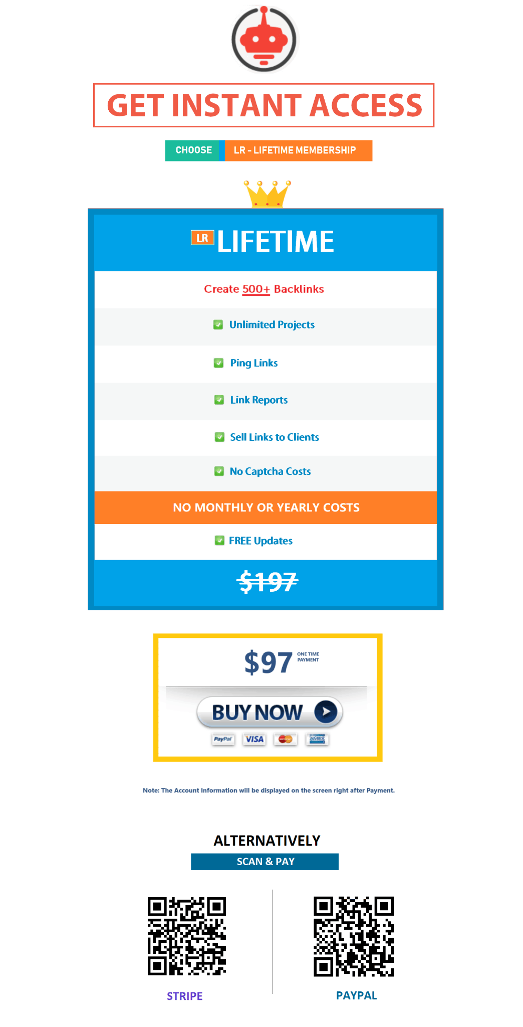 Linksrobot SEO backlink software